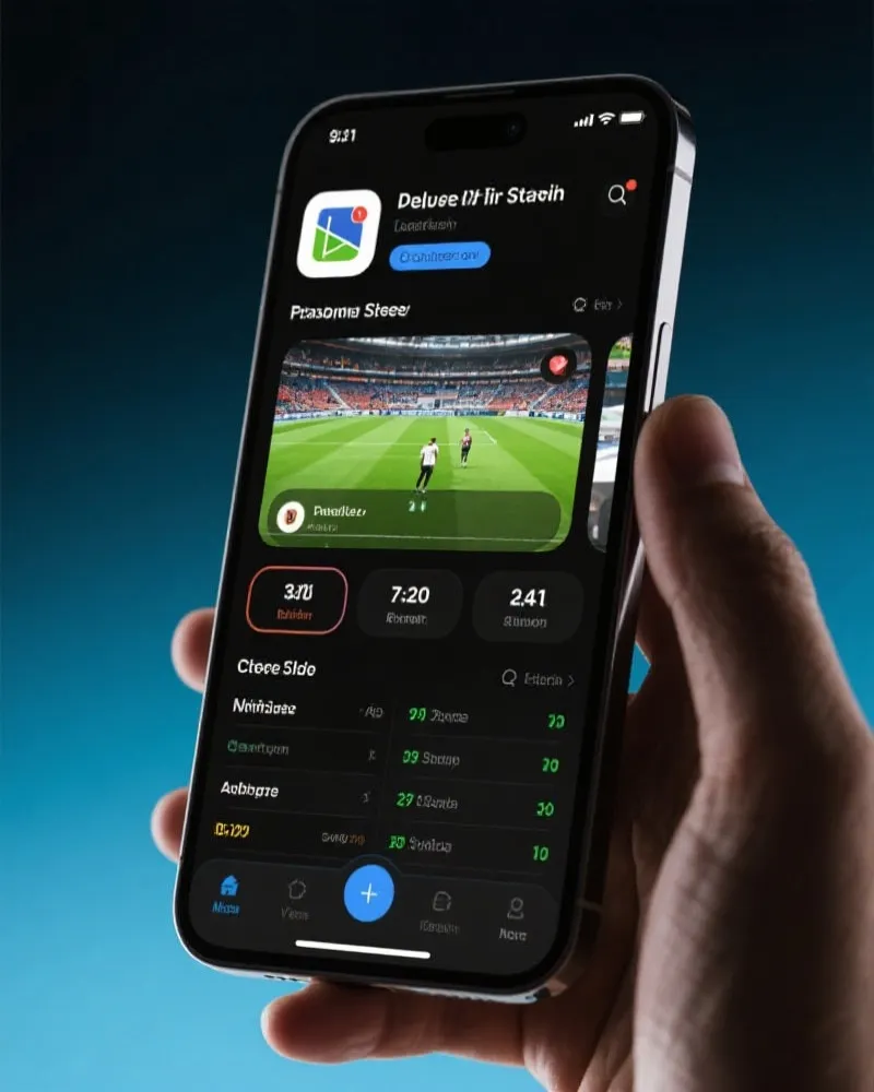 欧冠直播APP界面展示